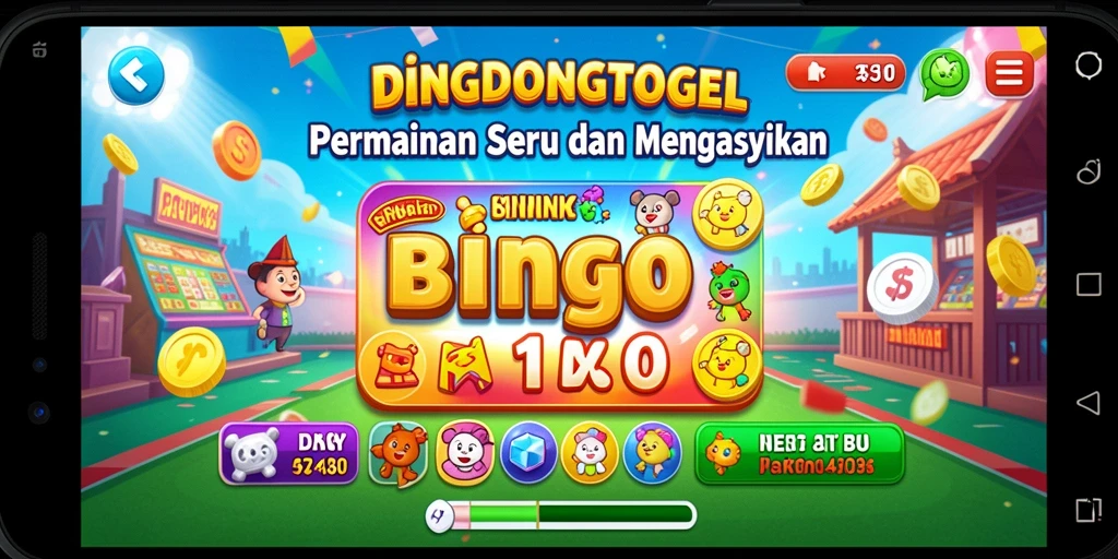 Tampilan gameplay DINGDONGTOGEL yang menakjubkan dan mendebarkan.