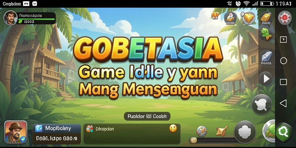 Screenshot GOBETASIA menampilkan gameplay Idle yang seru dan menantang.
