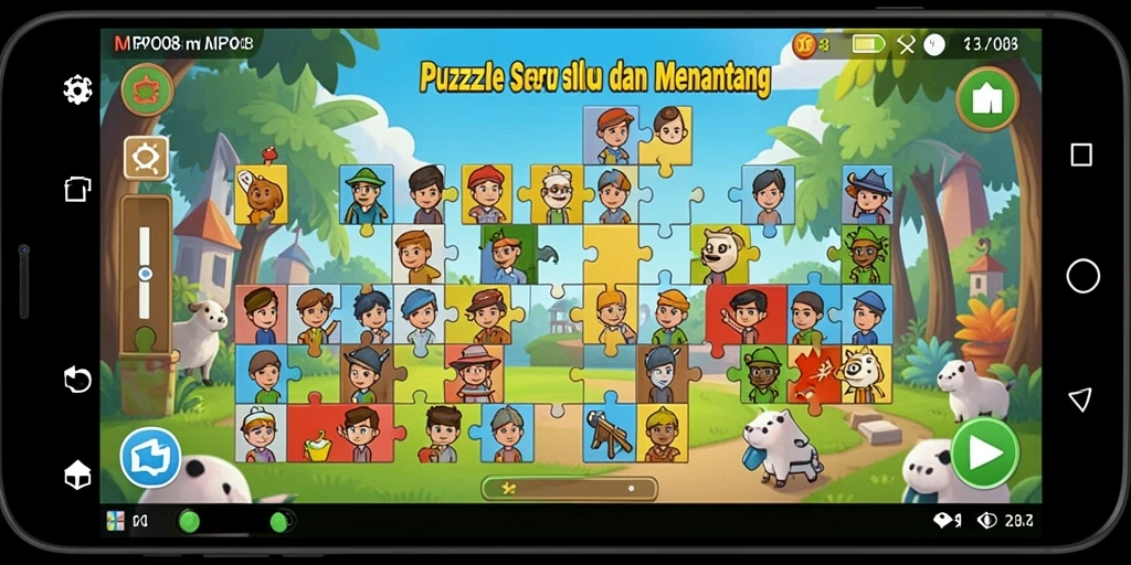 Tampilan gameplay MPO08 yang menarik dan menantang.