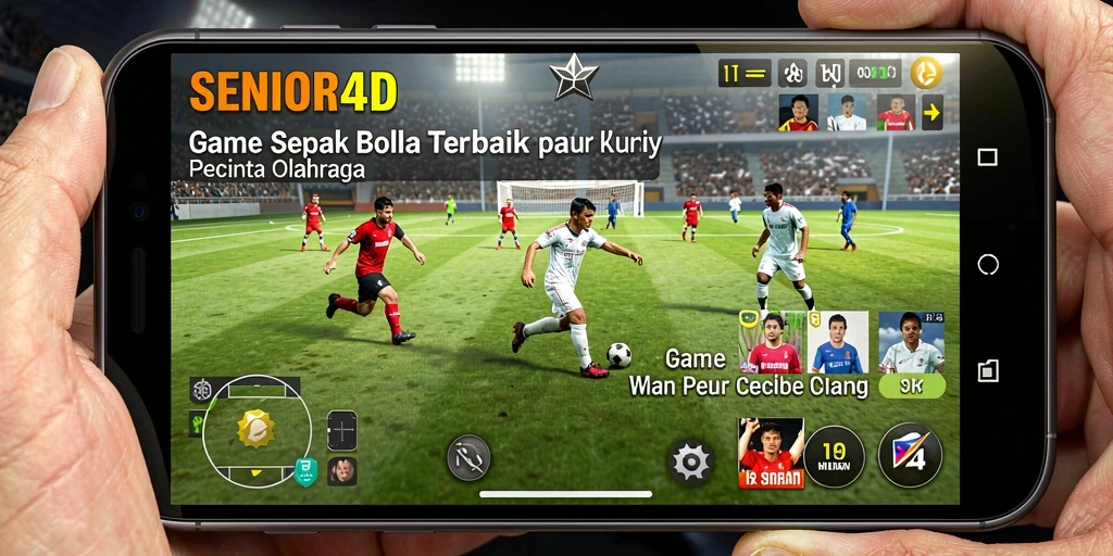 Tampilan menarik dari gameplay SENIOR4D yang menegangkan.