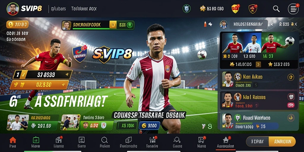 Tampilan menarik dari gameplay Sportsbook di SVIP8.